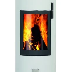Rondotherm XL Speicherkaminofen 7KW Weiß -Besten Kamin Laden cera rondotherm weiss kaminofen feuer 1280x1280