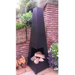 Outdoor/Garten Kamin Chacana Schwarz -Besten Kamin Laden chacana schwarz 2 web 1280x1280
