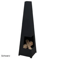 Outdoor/Garten Kamin Chacana Schwarz -Besten Kamin Laden chacana schwarz web 1280x1280