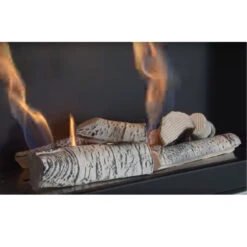 Keramik Holzstücke Für Biokamine 5 Teilig - Birke -Besten Kamin Laden deco birke holz titel4 1280x1280