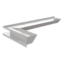 Eckluftleiste LUFT Links 80x40 Cm Weiß -Besten Kamin Laden eckluftleiste links weiss 9 6 8x40 web1 1280x1280