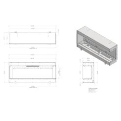 Elektrokamin Club 125E 4in1 Einbaukassette Mit Wärmeleistung 19 Elektrokamin Club 125E 4in1 Einbaukassette Mit Wärmeleistung -Besten Kamin Laden element4 125e club elektrokamin LED kamin masse eck 1280x1280