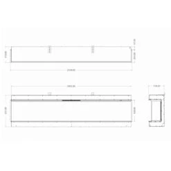 Elektrokamin Club 240E 4in1 Einbaukassette Mit Wärmeleistung 15 Elektrokamin Club 240E 4in1 Einbaukassette Mit Wärmeleistung -Besten Kamin Laden element4 240e club elektrokamin dreiseitig masse 1280x1280