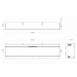 Elektrokamin Club 240E 4in1 Einbaukassette Mit Wärmeleistung 17 Elektrokamin Club 240E 4in1 Einbaukassette Mit Wärmeleistung -Besten Kamin Laden element4 240e club elektrokamin front masse 1280x1280