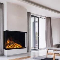 Elektrokamin Club 80HE 4in1 Einbaukassette Mit Wärmeleistung -Besten Kamin Laden element4 80he elektrokamin dreiseitig int 1280x1280