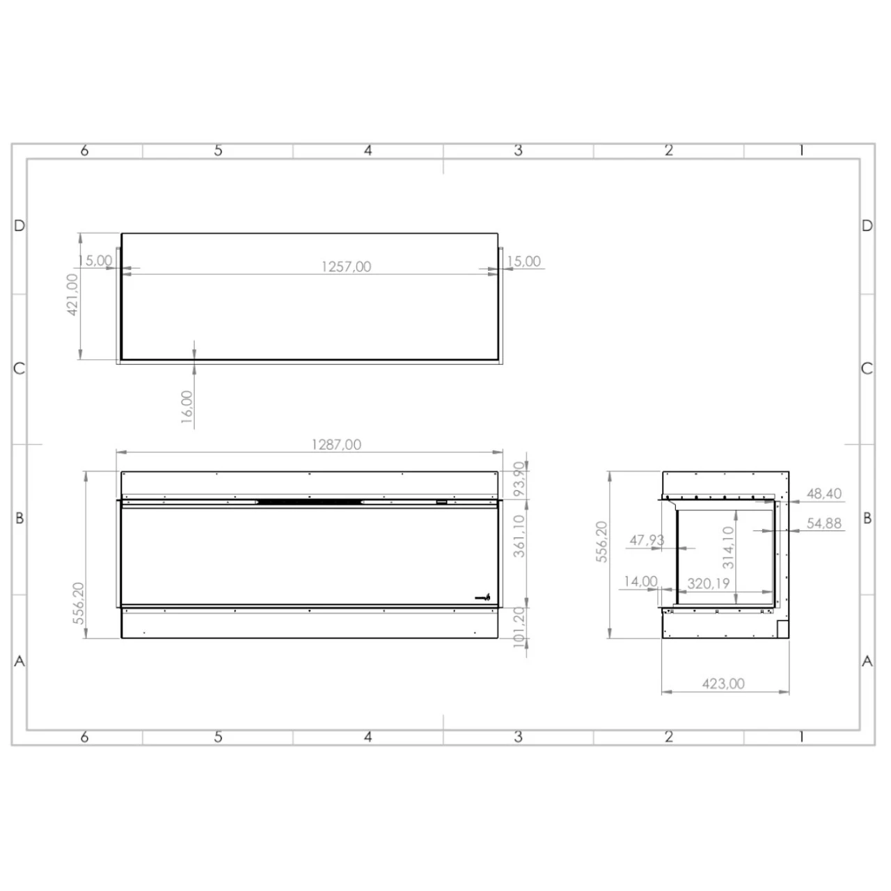 Elektrokamin Ambiance 125E 4in1 Einbaukassette Mit Wärmeleistung 9 Elektrokamin Ambiance 125E 4in1 Einbaukassette Mit Wärmeleistung – Bild 7