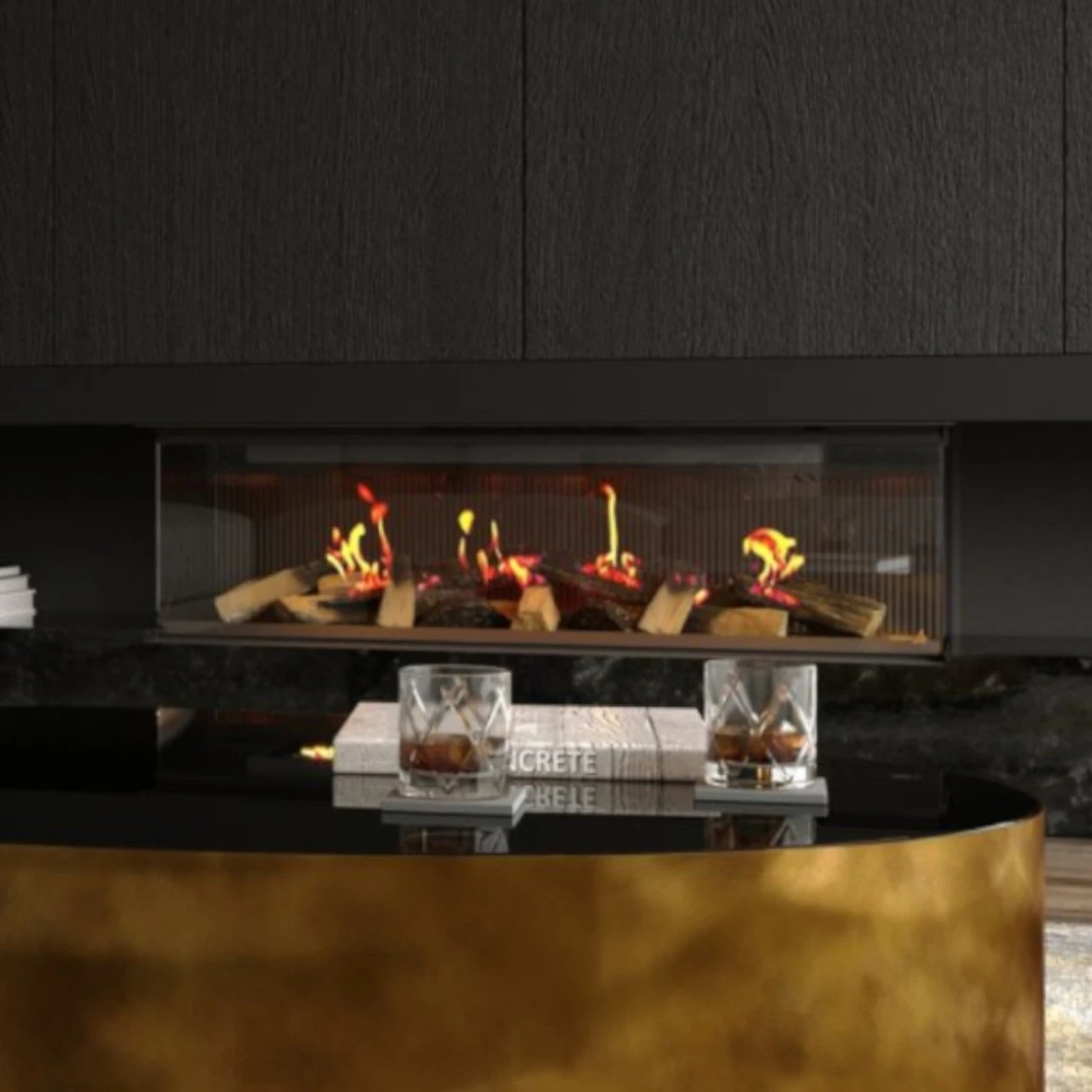 Elektrokamin Ambiance 125E 4in1 Einbaukassette Mit Wärmeleistung 4 Elektrokamin Ambiance 125E 4in1 Einbaukassette Mit Wärmeleistung – Bild 2