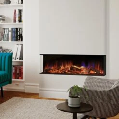 Elektrokamin Elite 125E 4in1 Einbaukassette Mit Wärmeleistung