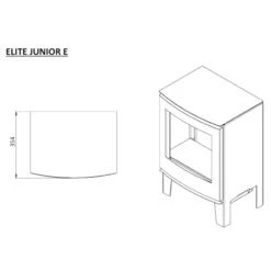 Elektrokamin Elite Junior LED Kaminofen Mit Wärmeleistung -Besten Kamin Laden elite junior elektrokamin LED kamin kaminofen element4 masse2 1280x1280