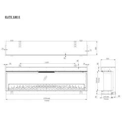 Elektrokamin Elite 180E 4in1 Einbaukassette Mit Wärmeleistung 17 Elektrokamin Elite 180E 4in1 Einbaukassette Mit Wärmeleistung -Besten Kamin Laden elite180e elektrokamin LED kamin kaminkassette element4 masse 1280x1280