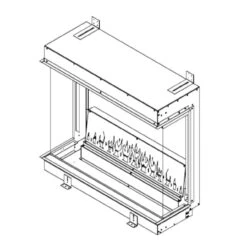 Elektrokamin Elite 80HE 4in1 Einbaukassette Mit Wärmeleistung -Besten Kamin Laden elite80he elektrokamin LED kamin kaminkassette element4 web4 1280x1280