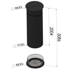 Inround Designer Ethanolkamin Zur Deckenmontage 38 Inround Designer Ethanolkamin Zur Deckenmontage -Besten Kamin Laden ethanol designer kamin inround masse1 1280x1280