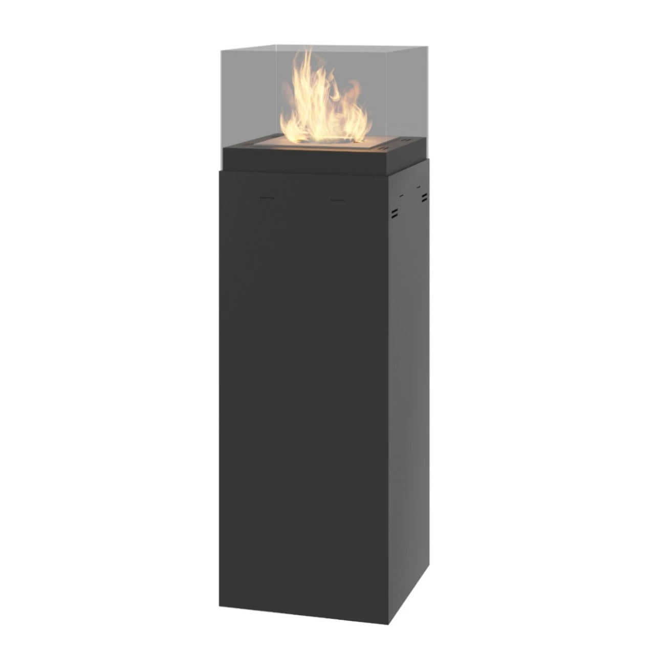 Instand 1150 Schwarz Ethanolkamin Feuersäule 3 Instand 1150 Schwarz Ethanolkamin Feuersäule