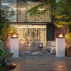 Instand 1150 Weiß Ethanolkamin Feuersäule -Besten Kamin Laden ethanol kamin intstand 1150 weiss web4 1280x1280