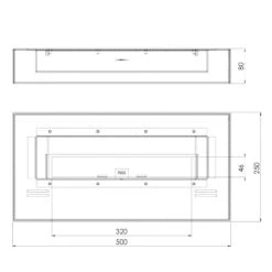 Simple Box 500 Ethanolkamin Kassette -Besten Kamin Laden ethanol kamin simple box 500 masse2 1280x1280