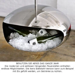 Cocoon Fires PEDESTAL Designer Ethanolkamin Edelstahl -Besten Kamin Laden ethanolkamin aeris edelstahl web13 1280x1280 1