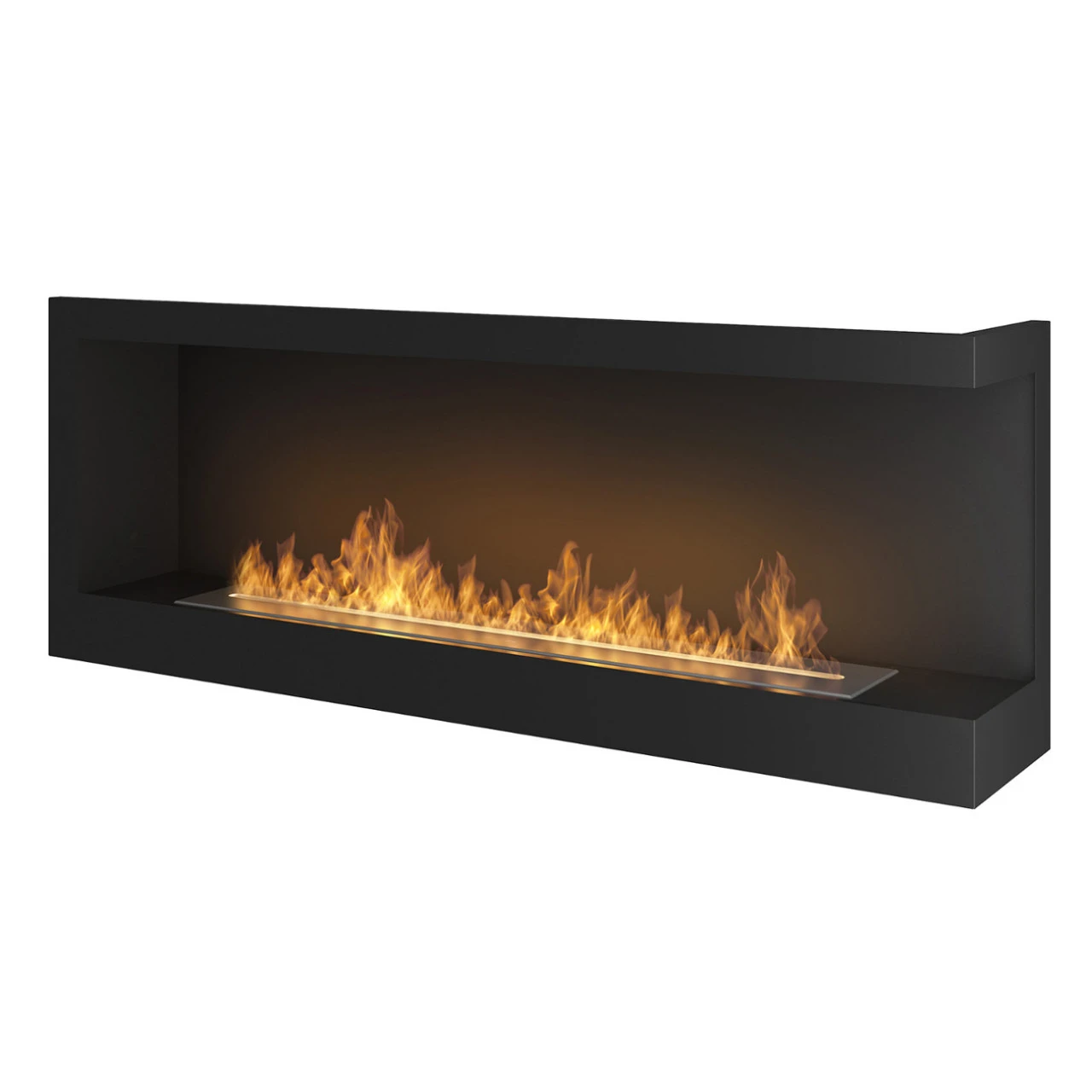 CORNER P1200 Ethanolkamin Einbaukassette Ecke Rechts 3 CORNER P1200 Ethanolkamin Einbaukassette Ecke Rechts