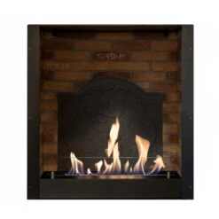 Nero Bioethanol Kamin Naturstein Schwarz Mit Steindekor Und Medaillon -Besten Kamin Laden ethanolkamin einbaukasten L steindecor medaillon web2 1280x1280 3