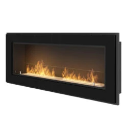 FRAME 1200 Ethanolkamin Einbaukassette Schwarz -Besten Kamin Laden ethanolkamin frame1200 black web1 1280x1280