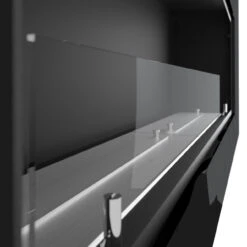 FRAME 1200 Ethanolkamin Einbaukassette Schwarz -Besten Kamin Laden ethanolkamin frame1200 mit glas1 1280x1280 1