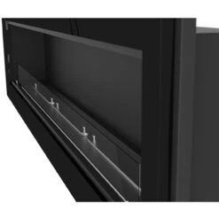 FRAME 1800 Ethanolkamin Einbaukassette Weiß -Besten Kamin Laden ethanolkamin frame1800 glas2 1280x1280 1