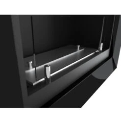FRAME 550 Edelstahl Ethanolkamin Einbaukassette -Besten Kamin Laden ethanolkamin frame550 glas1 1280x1280