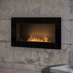 FRAME 900 Ethanolkamin Einbaukassette Schwarz -Besten Kamin Laden ethanolkamin frame900 black web5 1280x1280