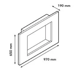 Goya Bio-Ethanolkamin Concrete Look Keramik Brenner -Besten Kamin Laden ethanolkamin goya broken stone masse 1280x1280 1