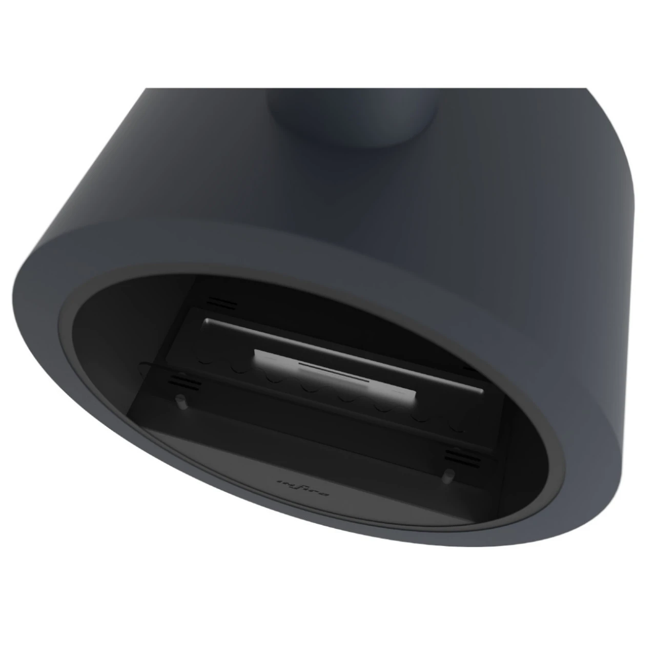 Incyrcle Bio-Ethanolkamin Deckenmontage Dunkelgrau 5 Incyrcle Bio-Ethanolkamin Deckenmontage Dunkelgrau – Bild 3