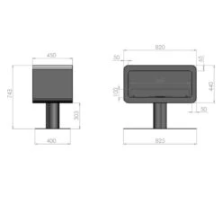 Inecco Designer Ethanolkamin Schwarz -Besten Kamin Laden ethanolkamin inecco masse 1280x1280 1