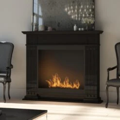 INPORTAL 1 Ethanolkamin Schwarz -Besten Kamin Laden ethanolkamin inportal1 black web2 1280x1280