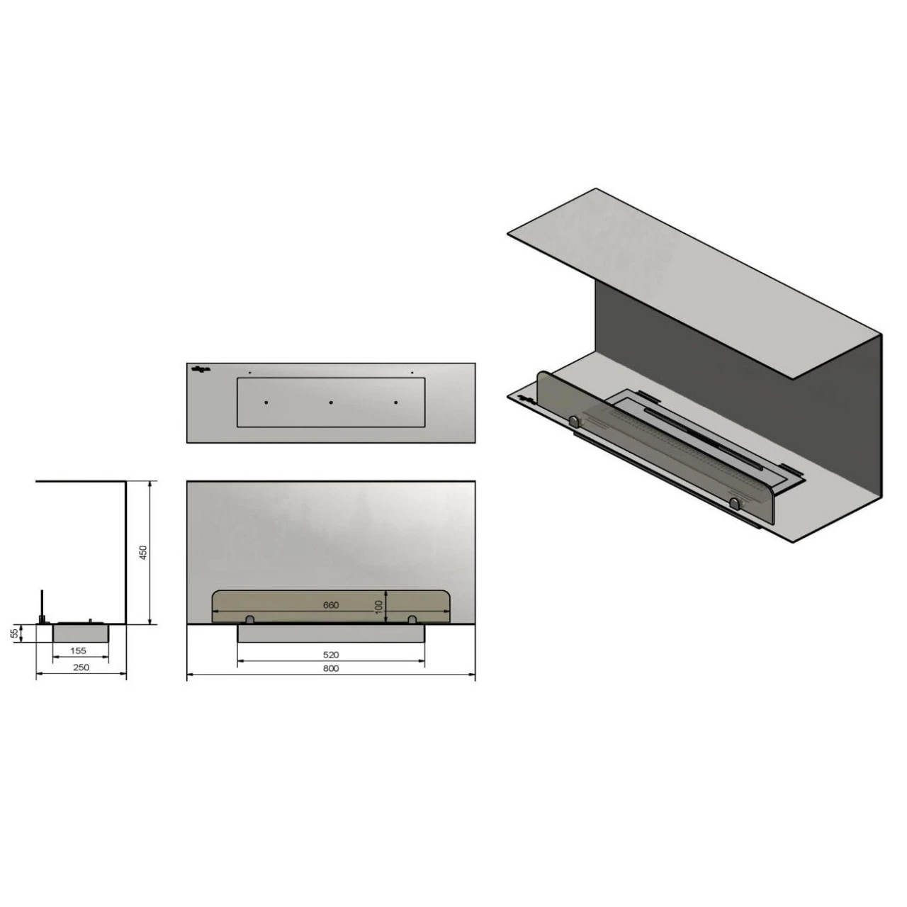 INSIDE C800 Panorama Ethanolkamin Einbaukassette 11 INSIDE C800 Panorama Ethanolkamin Einbaukassette – Bild 9