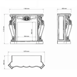 Louis Bioethanol Kamin Naturstein Weiß -Besten Kamin Laden ethanolkamin louis masse 1280x1280