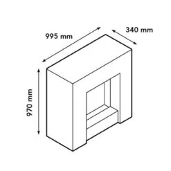 Milos Fossilstein Bioethanol Kamin Mit Keramik Brenner -Besten Kamin Laden ethanolkamin milos masse 1280x1280