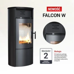 Falcon W Kaminofen 10kW Mit Teefach -Besten Kamin Laden falcon 9 w kaminofen detail1 1280x1280