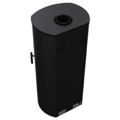 Falcon W Kaminofen 10kW Mit Teefach -Besten Kamin Laden falcon 9 w kaminofen hinten 1280x1280