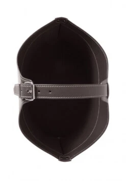 Designer Holzkorb Fabia Dunkel Braun Aus Regeneriertem Leder Mit Rollen -Besten Kamin Laden firestyle fabia dunkel braun 6 1280x1280