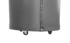 Giro Designer Holzkorb Anthrazit Aus Regeneriertem Leder Mit Rollen -Besten Kamin Laden firestyle giro anthrazit 4 1280x1280