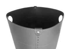 Giro Designer Holzkorb Anthrazit Aus Regeneriertem Leder Mit Rollen -Besten Kamin Laden firestyle giro anthrazit 5 1280x1280