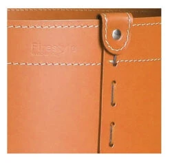 Designer Holzkorb Tonda Mini Braun Aus Regeneriertem Leder Mit Rollen -Besten Kamin Laden firestyle tonda braun 5 1280x1280