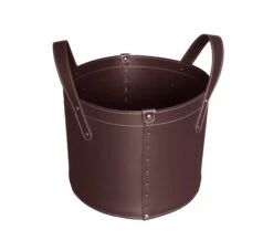 Designer Holzkorb Tonda Dunkel Braun Aus Regeneriertem Leder Mit Rollen 8 Designer Holzkorb Tonda Dunkel Braun Aus Regeneriertem Leder Mit Rollen -Besten Kamin Laden firestyle tonda dunkel braun 4 1280x1280 1