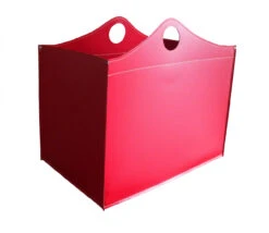 Bocad Designer Kaminbesteckset Und Holzkorb Rot -Besten Kamin Laden firestyle woodbag rot 5 1280x1280