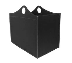 Bocad Designer Kaminbesteckset Und Holzkorb Schwarz -Besten Kamin Laden firestyle woodbag schwarz 2 1280x1280 1