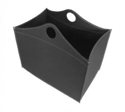 Bocad Designer Kaminbesteckset Und Holzkorb Schwarz -Besten Kamin Laden firestyle woodbag schwarz 4 1280x1280 1