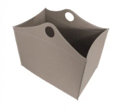 Bocad Designer Kaminbesteckset Und Holzkorb Taupe -Besten Kamin Laden firestyle woodbag taupe 4 1280x1280