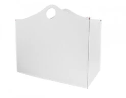 Bocad Designer Kaminbesteckset Und Holzkorb Weiß -Besten Kamin Laden firestyle woodbag weiss 1 1280x1280