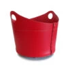 Designer Holzkorb Cadin Rot Aus Regeneriertem Leder Mit Rollen -Besten Kamin Laden firestyle cadin k07 rot 1280x1280 2