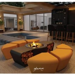 Circus Designer Feuerschale Gartenkamin Mit Sitzgruppe Optionaler Grill -Besten Kamin Laden gartenkamin feuerstelle glammfire circus web10 1280x1280