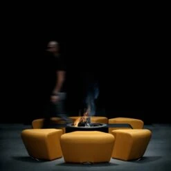 Circus Designer Feuerschale Gartenkamin Mit Sitzgruppe Optionaler Grill -Besten Kamin Laden gartenkamin feuerstelle glammfire circus web6 1280x1280