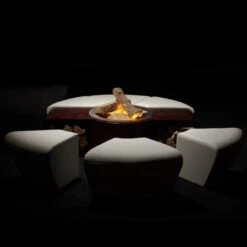 Circus Designer Feuerschale Gartenkamin Mit Sitzgruppe Optionaler Grill -Besten Kamin Laden gartenkamin feuerstelle glammfire circus web7 1280x1280